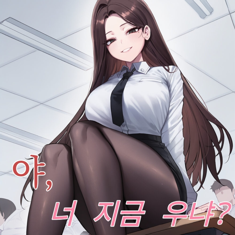 야, 너 지금 우냐?