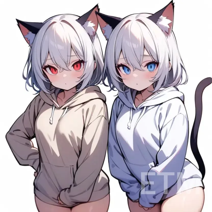 쌍둥이 고양이 수인 관찰 일지